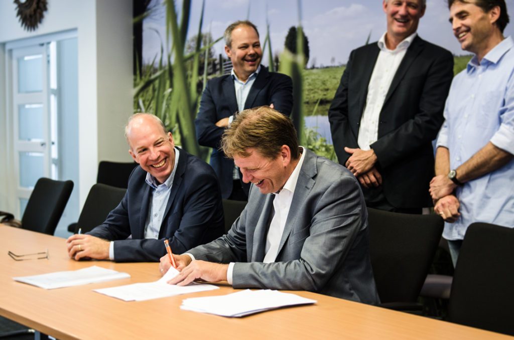 foto van een tekenmoment